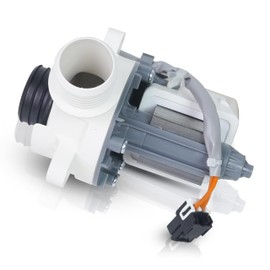 Washer Water Drain Pump Motor Replaces 290D1201G003 B30-3A02 290D1201G001 For GE, Hotpoint HTW200ASK0WW HTW200ASK1WW HTW200ASK2WW HTW200ASK3WW HTW200ASK4WW HTW240ASK1WS HTW240ASK2WS HTW240ASK3WS