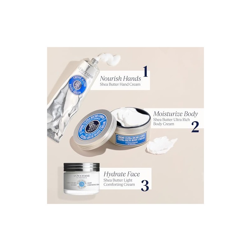 L'Occitane Shea Light Comforting Face Cream, 1.7 fl. oz.