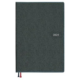 Daigo E1132 2025 Planner, Appointment Weekly Vertical, Black, Starts March 2025