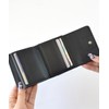 SecretDoor 333043-01 Black Trifold Wallet, Women's, Trifold Wallet, Compact Wallet,