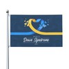World Down Syndrome Awareness Day Flag 3x5 Feet Garden Flag