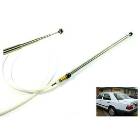 Electric Aerial Power Antenna Mast Radio OEM Replacement Tooth Cable For MB W124 E W126 SE SEL W201 190E R107 R129 SL