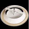 8" Round Return Air Vent Grille with Sponge Gasket and