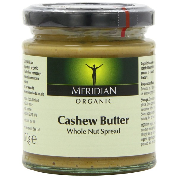 Meridian Cashew Butter Smooth Organic 1 X 170G
