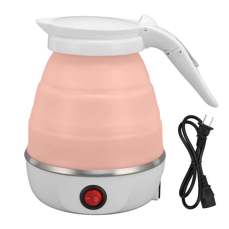 Foldable Electric Kettle 400W 600ML Auto Power Off Collapsible Travel