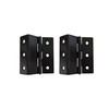 QCAA Heavy Duty 3 Fold Retro Chest Hinge, Half Surface
