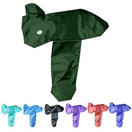 Majestic Ally 1000D Waterproof Reflective Western Saddle Cover - Elastic Straps to Securely Attach Each Corners and Fenders - Fits Most Full-Size Western Saddle - 4 Colors Available (Hunter Green)