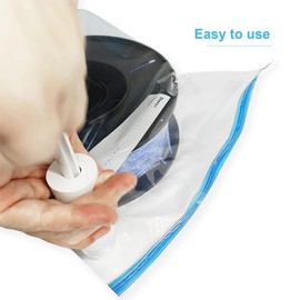 50PCS Filament Storage Bags, 3D Filament Vacuum Bags Kit with Hand Pump, Sealing Clips for 3D Printer Filament Storage, for Filament Dryer Box (13.4x11.8 inch)