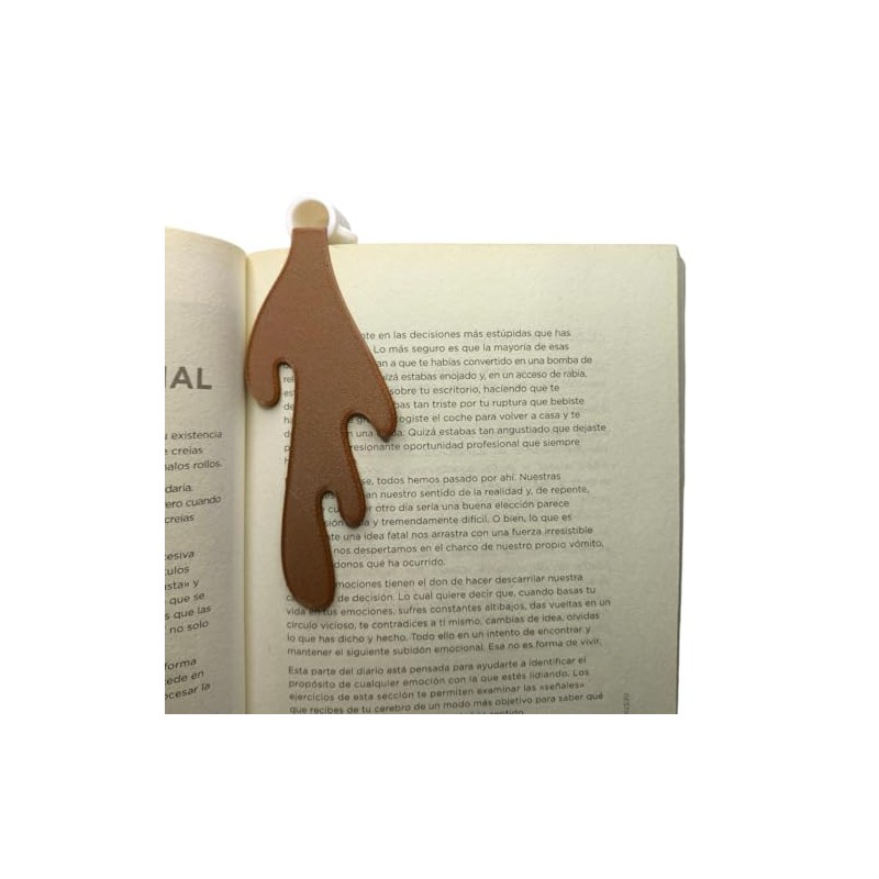 Marcapaginas Divertido Taza de Cafe Derramado | Separador de Libros