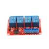 NOYITO 4 Channel Relay Module High Low Level Trigger with