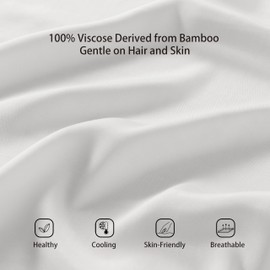 NookZuzu 1 Yard Cool Fabric 98" Wide Fabric Lining,Cool and Silky Material by The Yard for Sewing,White Lining Fabric by The Yard for Wedding,Decoration,Apparel,DIY Crafting,Sewing