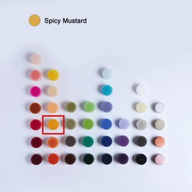 MOZEAL 4" x 10" Extra-Large Spicy Mustard Pillar Candles (Set of 2), Unscented, Dripless, Smokeless, Long Clean-Burning,Tall 10 inch Large Spicy Mustard Pillar Candles Perfect for Autumn Events Decor