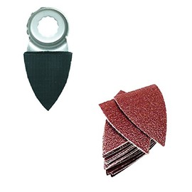 21 x TopsTools RVKFSPA Small Sanding Kit Compatible with Draper MT250A 23038, MT250 31328, WICKES 235510, RENOVATOR Multitool Multi Tool Accessories