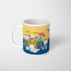 Rugrats Cartoon Group Themed Coffee Drinking Cup, 300 ml Capacity
