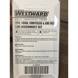 Westward 1EKD7 (OTC Tools 7361) - 2pc Fuel Line Disconnect Set 5/16" & 3/8"