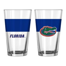 Logo Brands Florida 16oz Colorblock Pint Glass