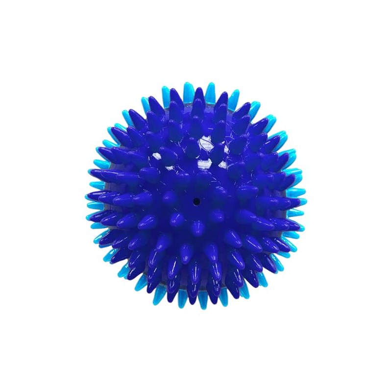 Nerf Dog 3.7in TPR 3-Part Spike Squeak Ball Dog Toy