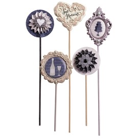 EK Success Jolee's Boutique Dimensional Stickers, Wedding Silhouette Sticks