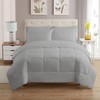 Sweet Home Collection 7 Piece Comforter Set Bag Solid Color