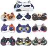 HYCLES 10 Pack Cartoon Animal Cute Sleep Eye Mask with