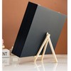 Pin Display Case Dustproof Transparent Glass Lid Badge Storage Box