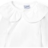 BABIDU Body Neonato Incrociato a Maniche Lunghe 100% Cotone con