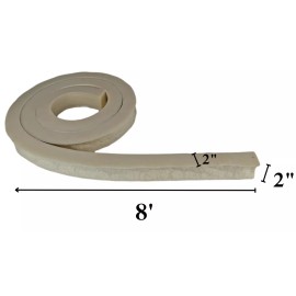 Stone Master Molds Chiseled Edge Concrete Countertop Edge Form Liner 8'