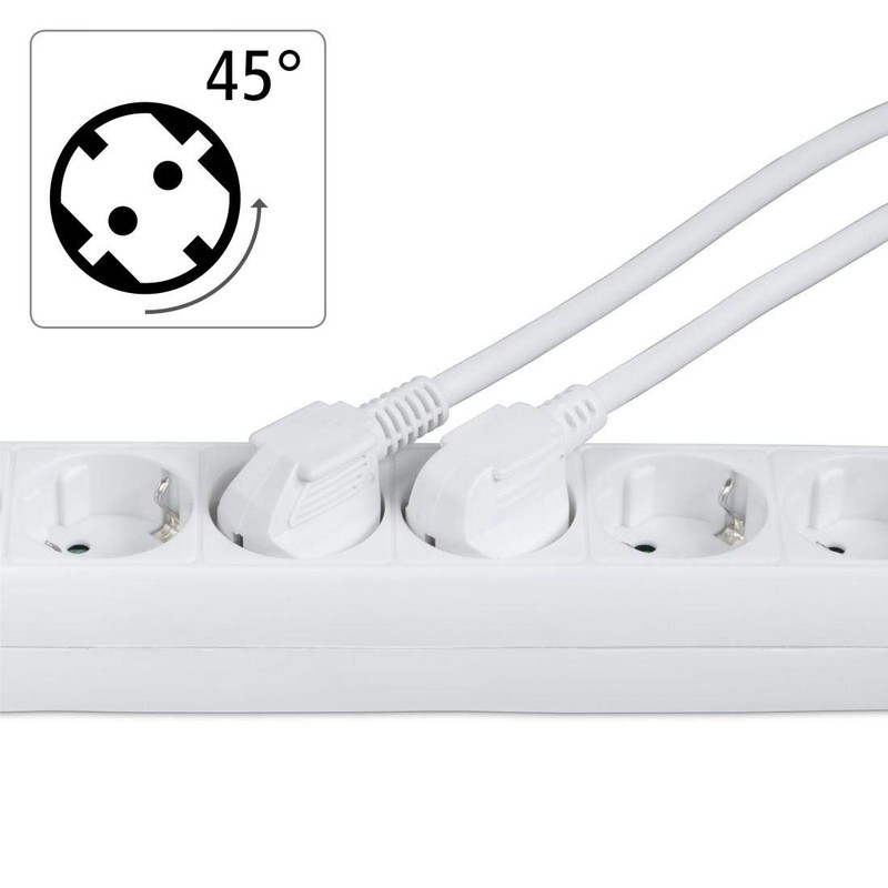 Hama Multiple Socket Strip, 6 Sockets