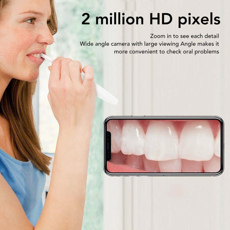 WiFi Oral Camera Smart HD 2 Million Pixels IP67 Waterproof