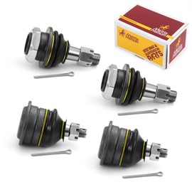 Metrix Premium Chassis Parts - 4 PC Front Upper & Front Lower Ball Joint Kit Fits 11-15 Nissan Frontier, 06-08 Frontier, 00-04 Xterra, 99-04 Frontier RWD, 4WD, Replacement K80591 K90663 Made in Europe