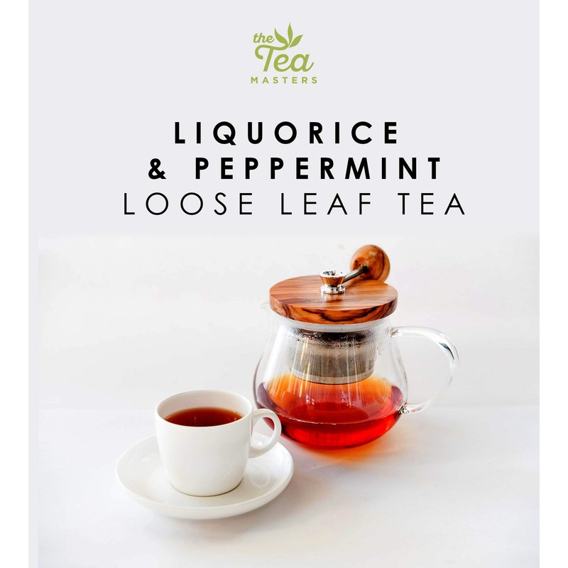 The Tea Masters Loose Leaf Tea - Liquorice & Peppermint