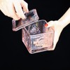Gaolinci Roses & Butterflies Embossed Glass Candy Jar, Stained Glass