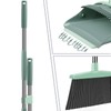 Broom and Dustpan Set for Home, Dust pan with Long