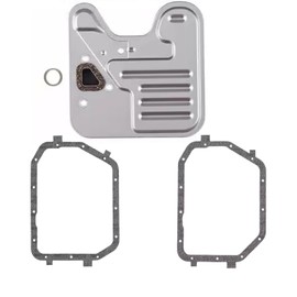 7932 Auto Automatic Trans Transmission Oil Filter kit 2 cushions 13 holes L4 1.5L 1.6L Compatible with Hyundai 2000-2011 Accent - Compatible with Kia 2006-2011 Rio Replaces# 46321-22731