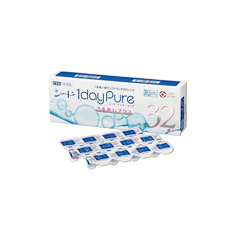 ワンデーピュアうるおいプラス 【BC】8.8【PWR】+4.00 32枚入