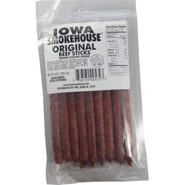 Iowa Smokehouse Stick Beef Original 8OZ IS-BSO12
