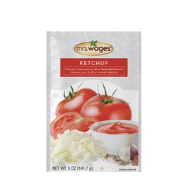 Mrs. Wages Ketchup Mix, Easy-To-Use, Enhance Your Tomatoes, Makes Ketchup in Bulk, Easy To Freeze or Serve Fresh, 5 oz Packet (Value Pack of 6)