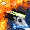Upgraded Insulated Fire Proof Money Bag for Cash,6200℉ Fireproof&Waterproof Document