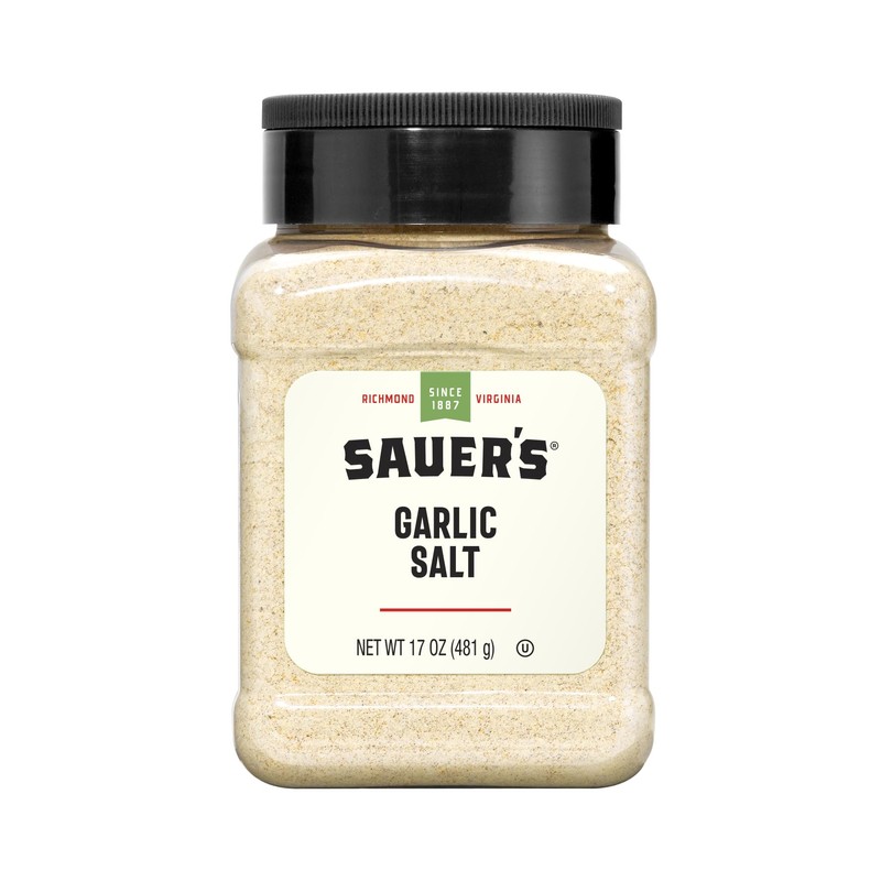 Sauer's Value, Garlic Salt, 17 Ounce (Pack of 1)