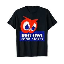 Vintage Red Owl Groceries Defunct Grocery Store T-Shirt