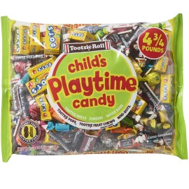 Tootsie Playtime Mix Bag 4.75 lbs Assorted Candy Bulk Variety Sweet Treats.