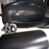 AUTOGOODY 20ft x 5ft Gloss Black 4D Carbon Fiber Vinyl