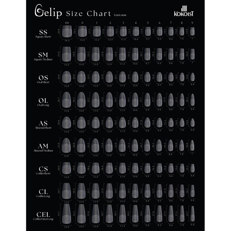 KOKOIST JELLIP SM SQUARE MEDIUM #6 25P