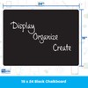 Flipside Products Chalk Board, Black, 18" x 24", Pack of