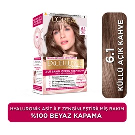 L'Oréal Paris Excellence Creme Hair Colour - 6.1 Dark Sandral Tulle