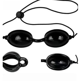 YUSHOW 4 Pcs Solarium Glasses, Tanning Goggles Sunbed Eye Protection Laser Safety Glassesfor Women Sun Bed Tanning Eyewear Sunbed Glasses for Sunbathing IPL LED Light Proces s