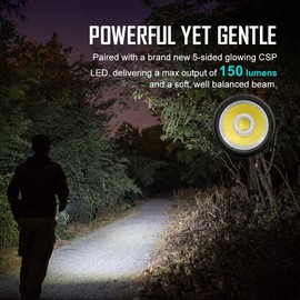 OLIGHT i1R 2 EOS 150 Lumens Tiny Rechargeable Keychain Flashlight EDC Mini LED Keyring Light with Built-in Battery for Camping Hiking Dog Walking etc