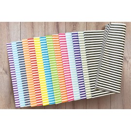 Flexicore Packaging Gray Pin Stripe Print Gift Wrap Tissue Paper Size: 15 Inch X 20 Inch | Count: 10 Sheets | Color: Gray Pin Stripe