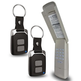 for Chamberlain LiftMaster Craftsman Garage Door Opener Keypad & Remote Universal,893MAX with Yellow, Purple, Green, Red/Orange Learn Button, 877MAX 971LM 371LM 893lm 891lm 373lm 973lm