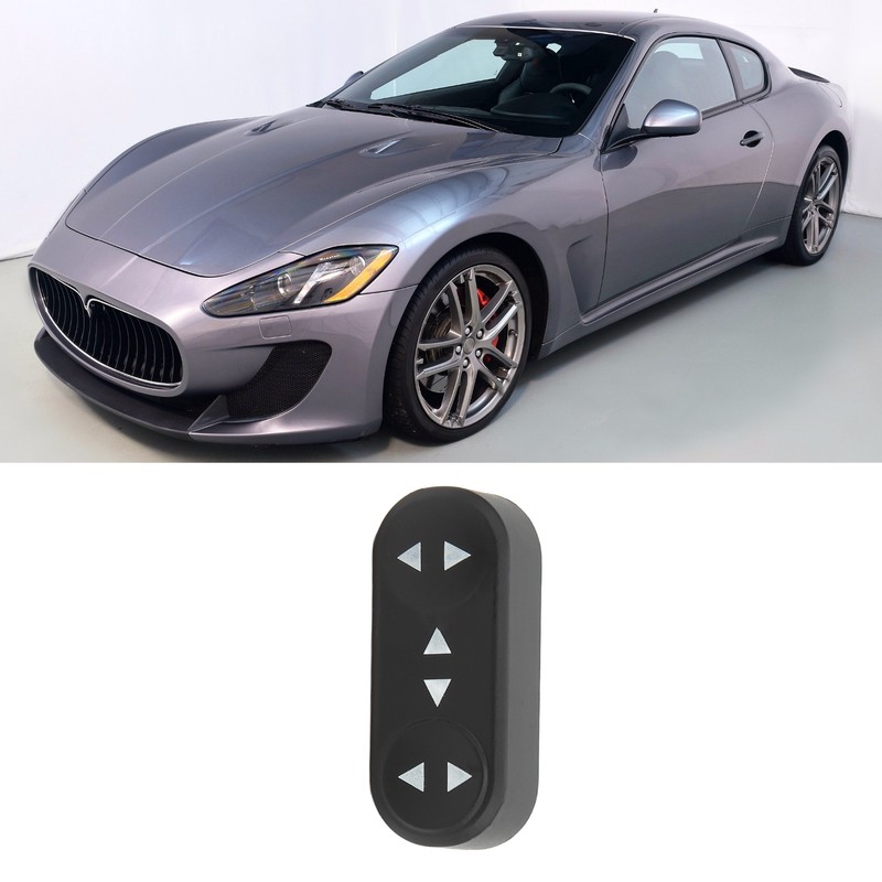 Front Seat Cushion Adjust Button 980145095 ABS Replacement for Maserati